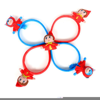 15cm o bambola sveglia su misura della forcella della ragazza delle clip di capelli della peluche di immagini del fumetto