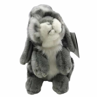 regalo di giorno di S di alto di simulazione di 30cm del coniglio della peluche Gray Stuffed Bunny Valentine della bambola '