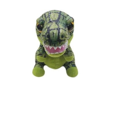 L'OEM del regalo di S di Toy Children della peluche del dinosauro verde del poliestere ' ha personalizzato