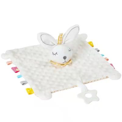 Conforto degli asciugamani molli della peluche della saliva di Toy For Chew Sleeping Baby della peluche del bambino