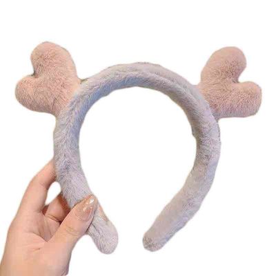 Clip di capelli della peluche per il lavaggio del fronte
