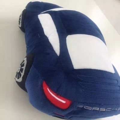 la peluche dell'automobile di Porsche della polizia di 30cm gioca i bambini che i bambini molli del cuscino presentano