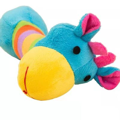 I giocattoli molari resistenti della peluche degli animali domestici del cane del morso scortecciano il cuscino della peluche con il suono 20cm