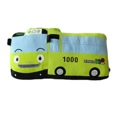 Ragazzi giocattoli della peluche dell'automobile di S dello scuolabus della peluche di Toy Children rosso o verde di 30cm '