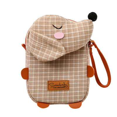 La piccola borsa della moneta della peluche della borsa delicatamente gioca le borse di scuola ISO9001
