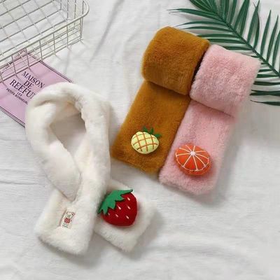 Versione Toy Accessories molle di Autumn Winter Plush Scarf Korean dei bambini di Thickende
