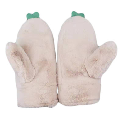Ragazza di Plush Gloves For dello studente del fumetto