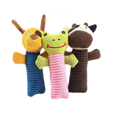 I giocattoli sani della peluche degli animali domestici del cane mordono il giocattolo molle mettere i denti molare resistente