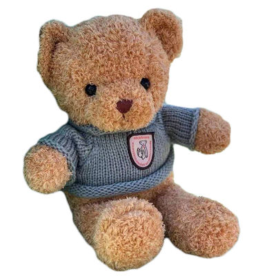 bambola di straccio della peluche di 25cm Brown Teddy Bear Girlfriend Birthday Gift