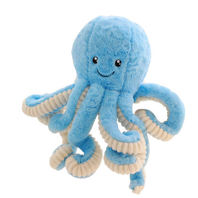 animale farcito farcito su ordinazione degli articoli dei giocattoli della peluche di 40cm del polipo molle di tentacolo