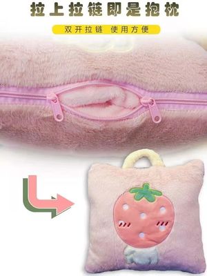 La coperta verde della peluche di sonno del condizionamento d'aria della coperta della peluche di rosa ha personalizzato