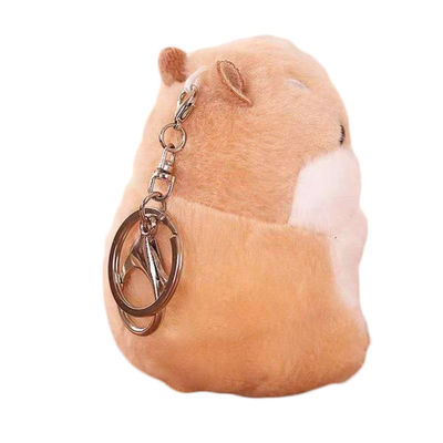 Regalo di compleanno Mini Plush Doll del pendente di Chubby Hamster Plush Keychain Bag