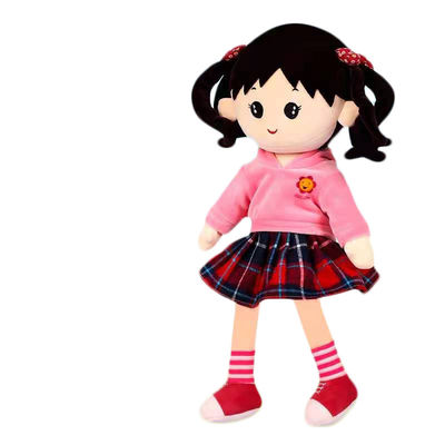 cuscino rosa di sonno della bambola del regalo di compleanno della bambola della peluche della bambina di 65cm