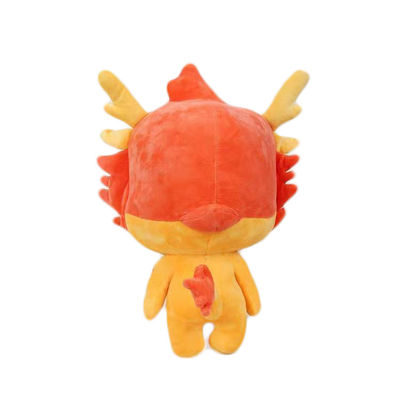 600g 35cm gialli pochi giocattoli molli di Dragon Plush Doll Animation Dragon