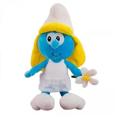 il Puffo del fumetto di 40cm ha farcito la peluche animale di anime gioca il padre blu Blue Sister