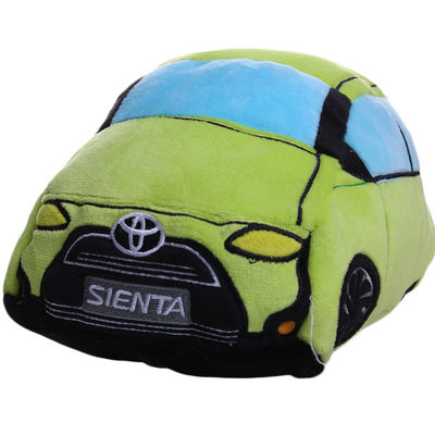 la peluche dell'automobile del fumetto farcita emulazione verde dei bambini di 30cm gioca alla moda