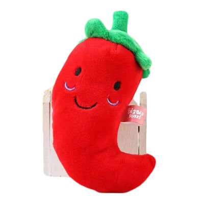 anti giocattoli della peluche di Cat Plush Toys Vocal Dog degli ortaggi da frutto del morso di 15cm
