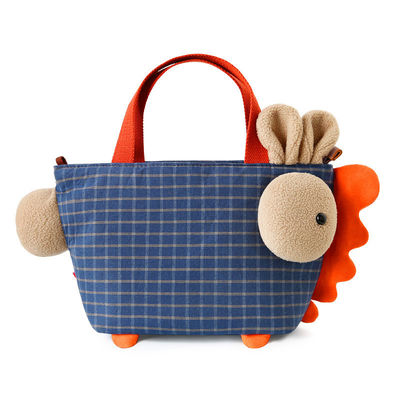 borsa sveglia portatile della tela della scimmia di 22cm*15cm*19cm della peluche del fumetto animale hip-hop della borsa