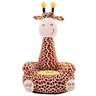 Sedia del bambino di asilo di Sofa Cartoon Animal Little Sofa della peluche dei bambini della giraffa