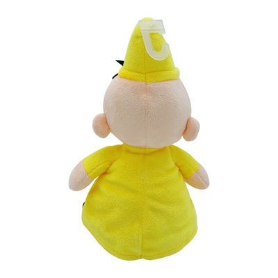la comodità di S di Plush Doll Children giallo del pagliaccio di 25cm ' gioca i puntelli di storia di ora di andare a letto
