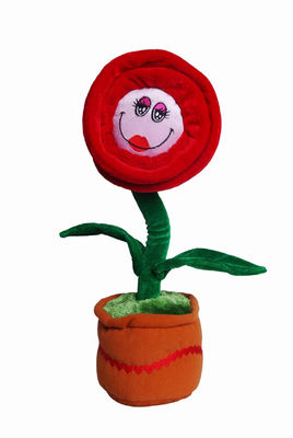 40cm che ballano e peluche conservata in vaso di canto fiore divertente Toy Home Decoration Flower