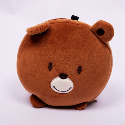 Borsa lavabile della maschera di occhio della peluche della volta di 15cm per il viaggio