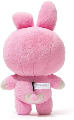 Bambino inodoro che lenisce la bambola rosa della peluche del coniglio di 25cm