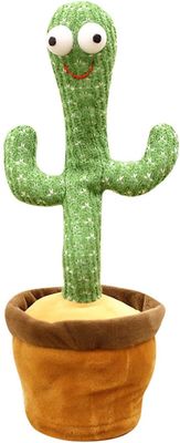 peluche ballante Toy For Home Decoration del cactus di canto di 30cm