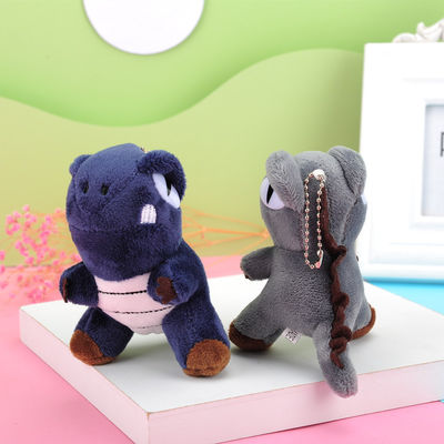 Giocattoli dell'OEM Mini Cartoon Dinosaur Keychain Plush