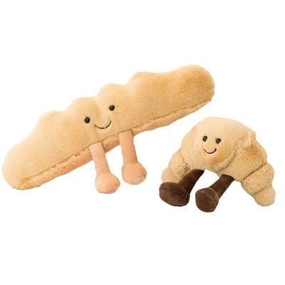 Giocattolo 20cm della peluche del pane dei bambini per la macchina dell'artiglio