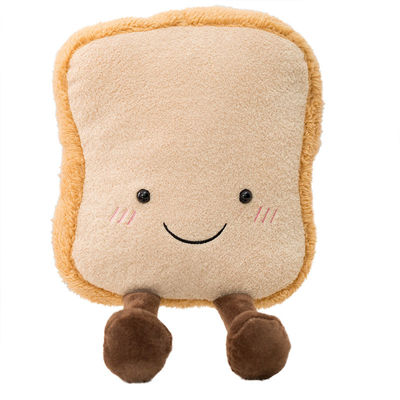 Giocattolo 20cm della peluche del pane dei bambini per la macchina dell'artiglio
