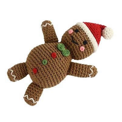 Il cotone pettinato fatto a mano tessuto lavora all'uncinetto la bambola 20cm