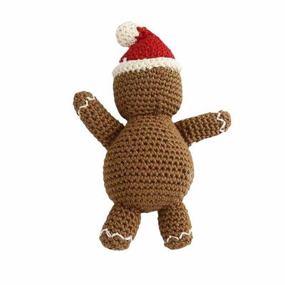 Il cotone pettinato fatto a mano tessuto lavora all'uncinetto la bambola 20cm