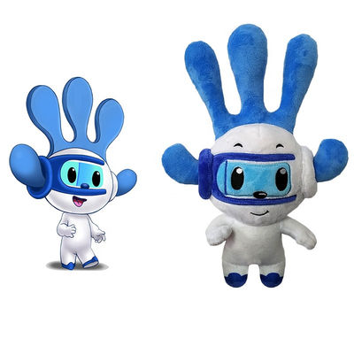 Giocattolo della mascotte della peluche riempito cotone del polipropilene ISO9001