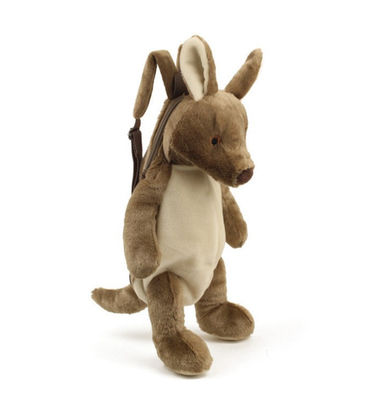 Produzione del ODM dello zaino dei bambini animali dello zaino del breve tessuto della peluche