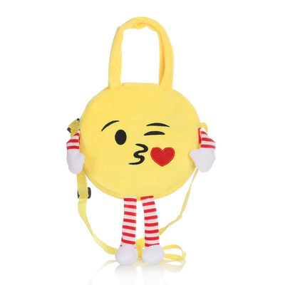 Lo zaino lavabile della peluche di Emoji della macchina con il cotone dei pp ha riempito