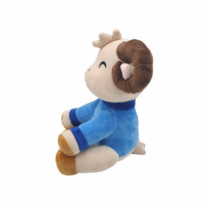 Il cotone dei 30cm pp dei bambini che riempie la peluche sveglia dell'agnello gioca il cuscino di sonno