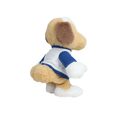 La peluche elettrica ultra molle lavabile del cane del ODM gioca regalo del cane della peluche di 30cm il migliore per il bambino
