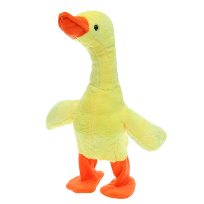Piccolo giallo Duck Stuffed Animal del velluto realistico di 30cm
