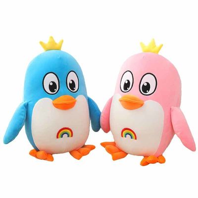 Peluche rosa 20cm lavabile Toy For Home Decoration del pinguino della mano dell'OEM