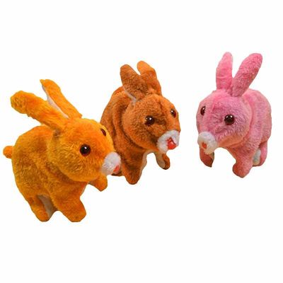 suono di camminata Bunny Plush Toy del centro del motore elettrico di 20cm