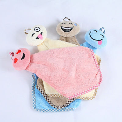 Breve asciugamano quadrato 20cm delicato della saliva del bambino della peluche