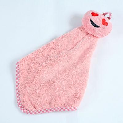 Breve asciugamano quadrato 20cm delicato della saliva del bambino della peluche