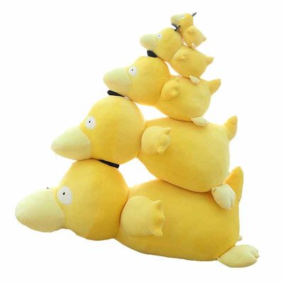 Peluche lavabile Duck Stuffed Animal giallo della mano 30cm