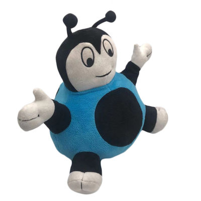 Giocattolo molle 30cm della peluche di Ladybird dei bambini senza deformazione