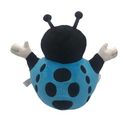 Giocattolo molle 30cm della peluche di Ladybird dei bambini senza deformazione