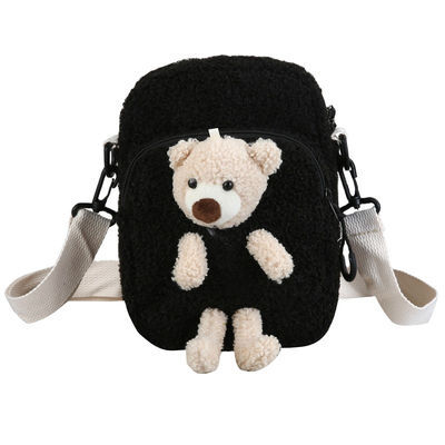 Nessuna peluche 3D Teddy Bear Bookbag dei bambini dell'odore breve