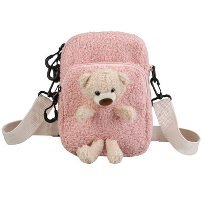 Nessuna peluche 3D Teddy Bear Bookbag dei bambini dell'odore breve