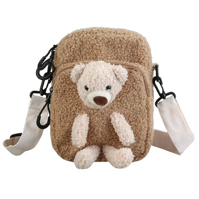 Nessuna peluche 3D Teddy Bear Bookbag dei bambini dell'odore breve