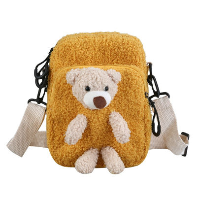 Nessuna peluche 3D Teddy Bear Bookbag dei bambini dell'odore breve